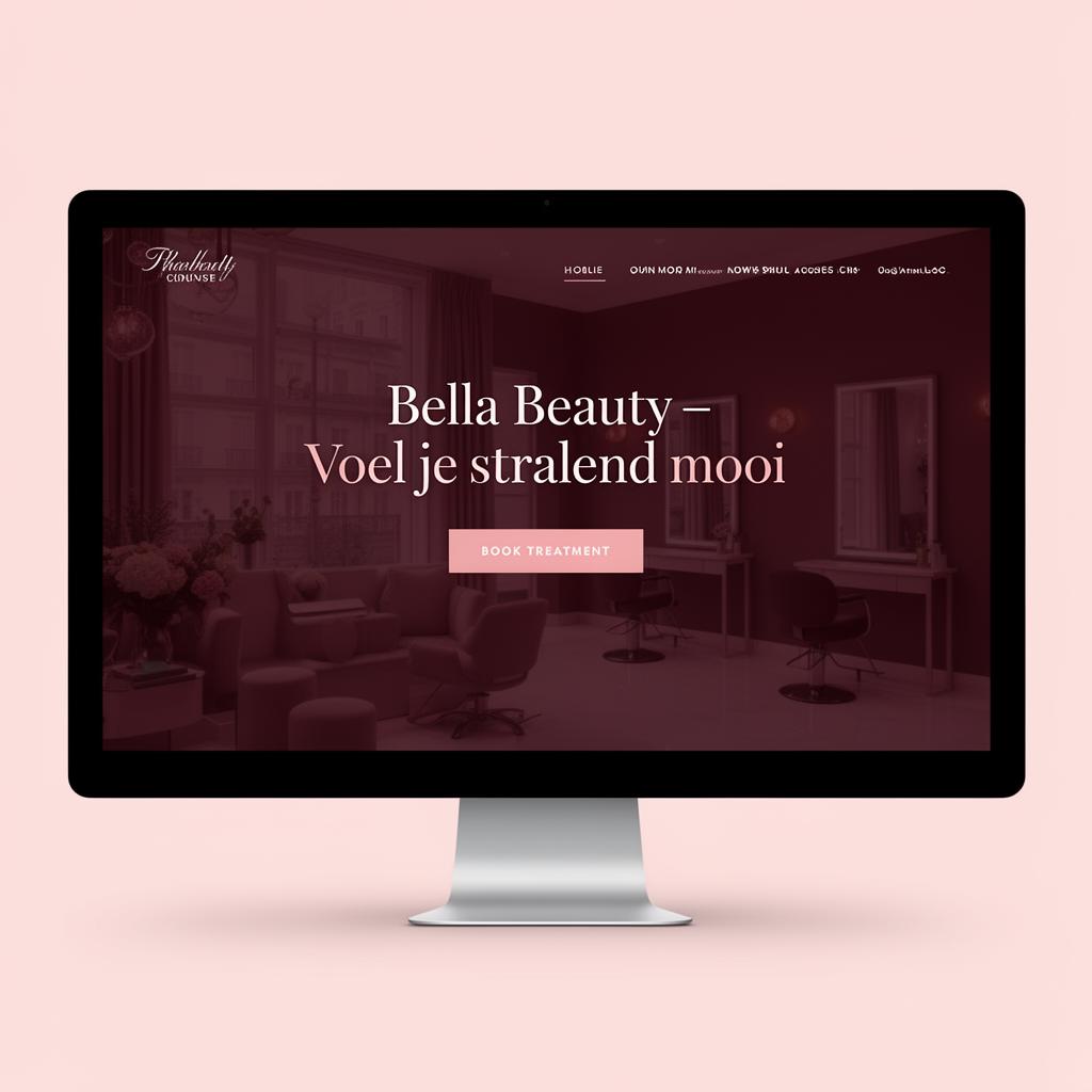 Website van Bella Beauty